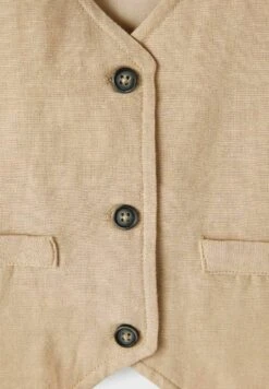 NAME IT Regular Fit - Gilet - Humus -Name It a9bf99ece13d455bbfad6de96fc8a39d