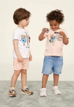 NAME IT Regular Fit - Jeansshort - Light Blue Denim