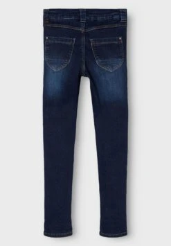 NAME IT Nkfpolly Dnmbatay - Jeans Skinny Fit - Dark Blue Denim -Name It abc219c1b4144b21b7e98492b4b9ca0a