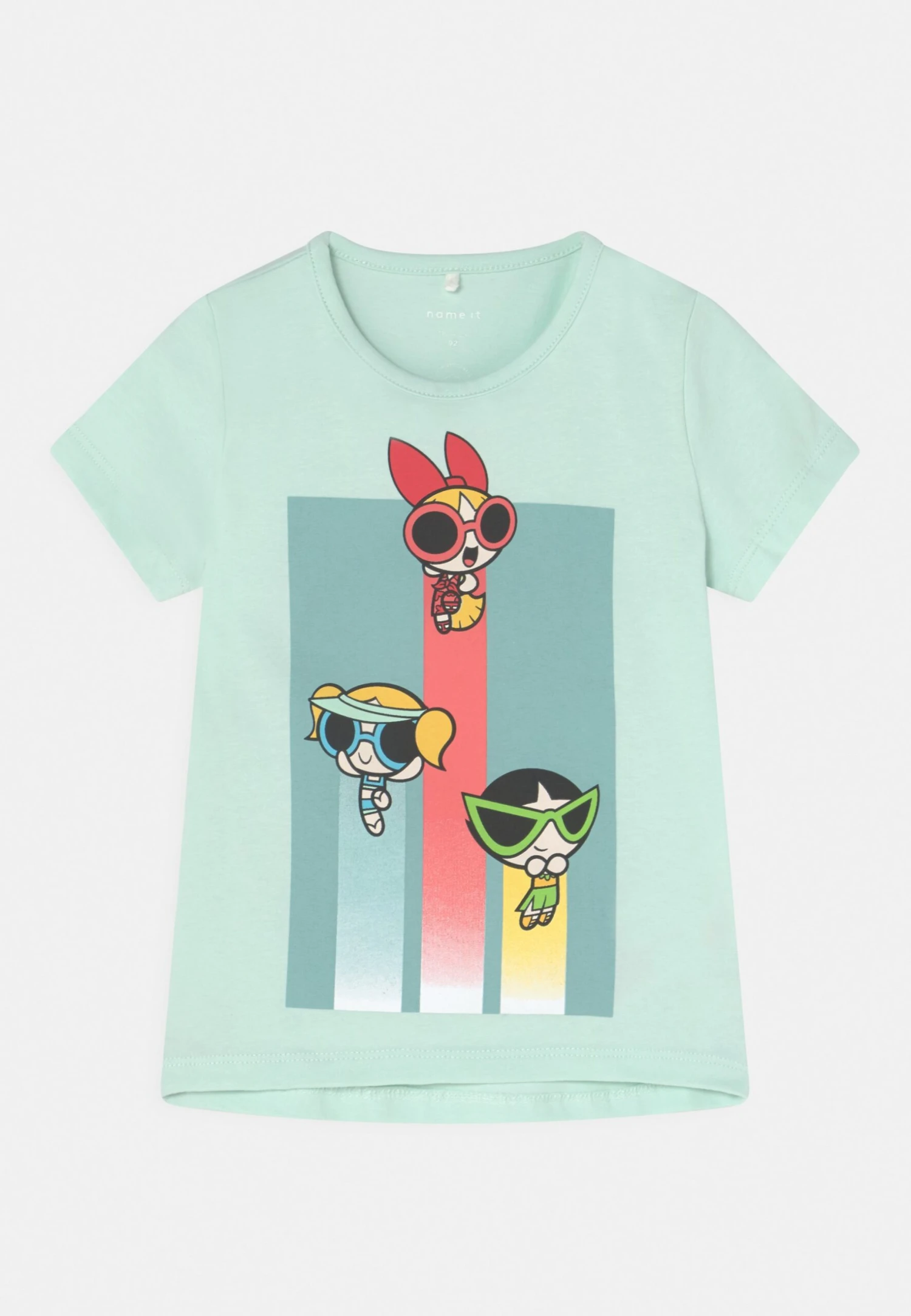 NAME IT Nmfmaj Warner Power Puff Girls - T-Shirt Print - Glacier 3 NAME IT Nmfmaj Warner Power Puff Girls - T-Shirt Print - Glacier