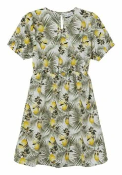 NAME IT Print - Jurk - White Alyssum