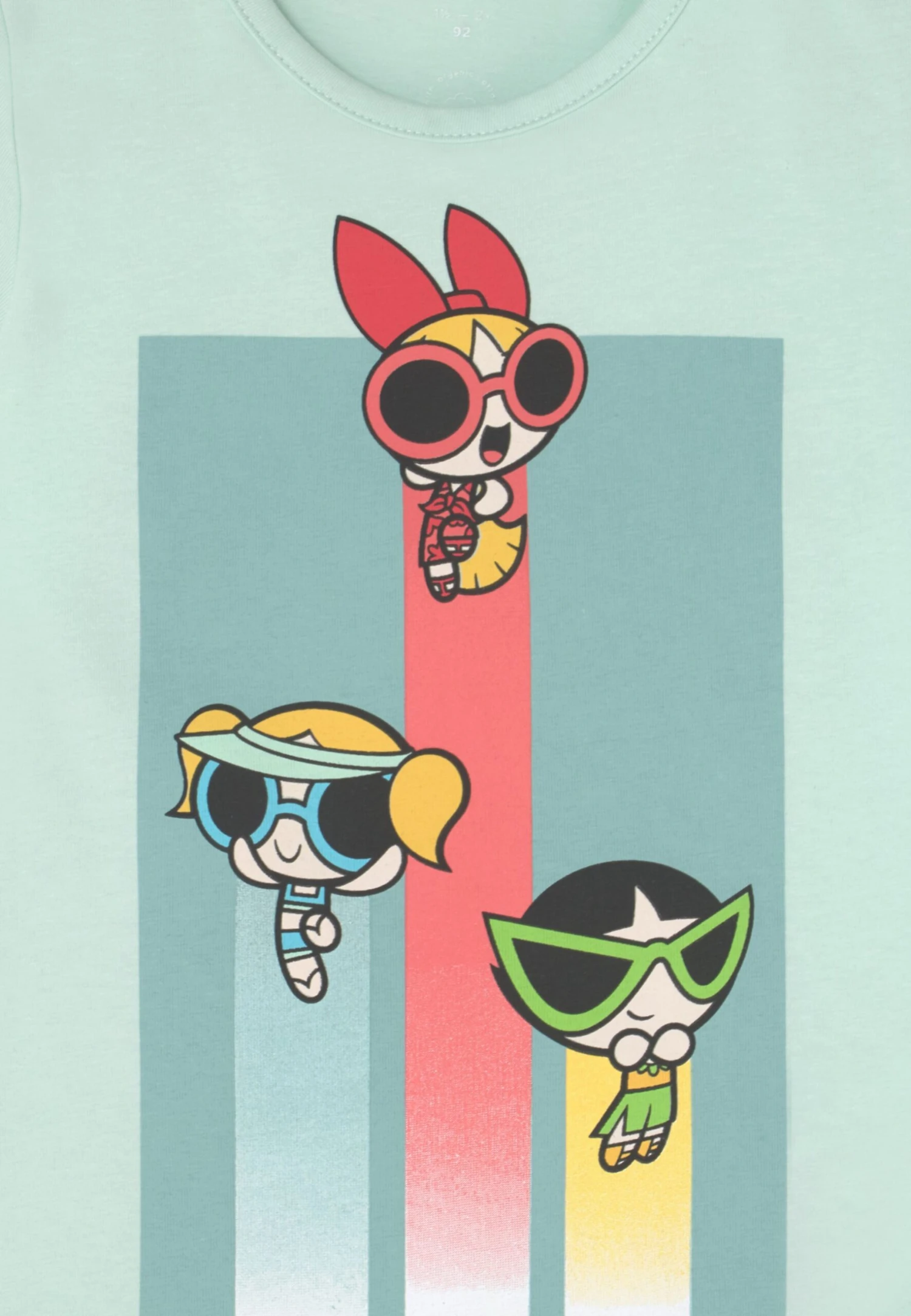 NAME IT Nmfmaj Warner Power Puff Girls - T-Shirt Print - Glacier 5 NAME IT Nmfmaj Warner Power Puff Girls - T-Shirt Print - Glacier - Afbeelding 3