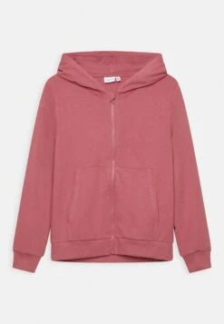NAME IT Nkfna Card Hood Unb Noos - Sweater Met Rits - Rose Wine