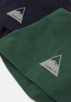 NAME IT Ref Hat Unisex 2 Pack - Muts - Dark Sapphire/Trekking Green -Name It b40f5d5e10124cdb9081227efcb6f545