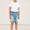 NAME IT Nkmryan Jogger- Jeansshort - Light Blue Denim