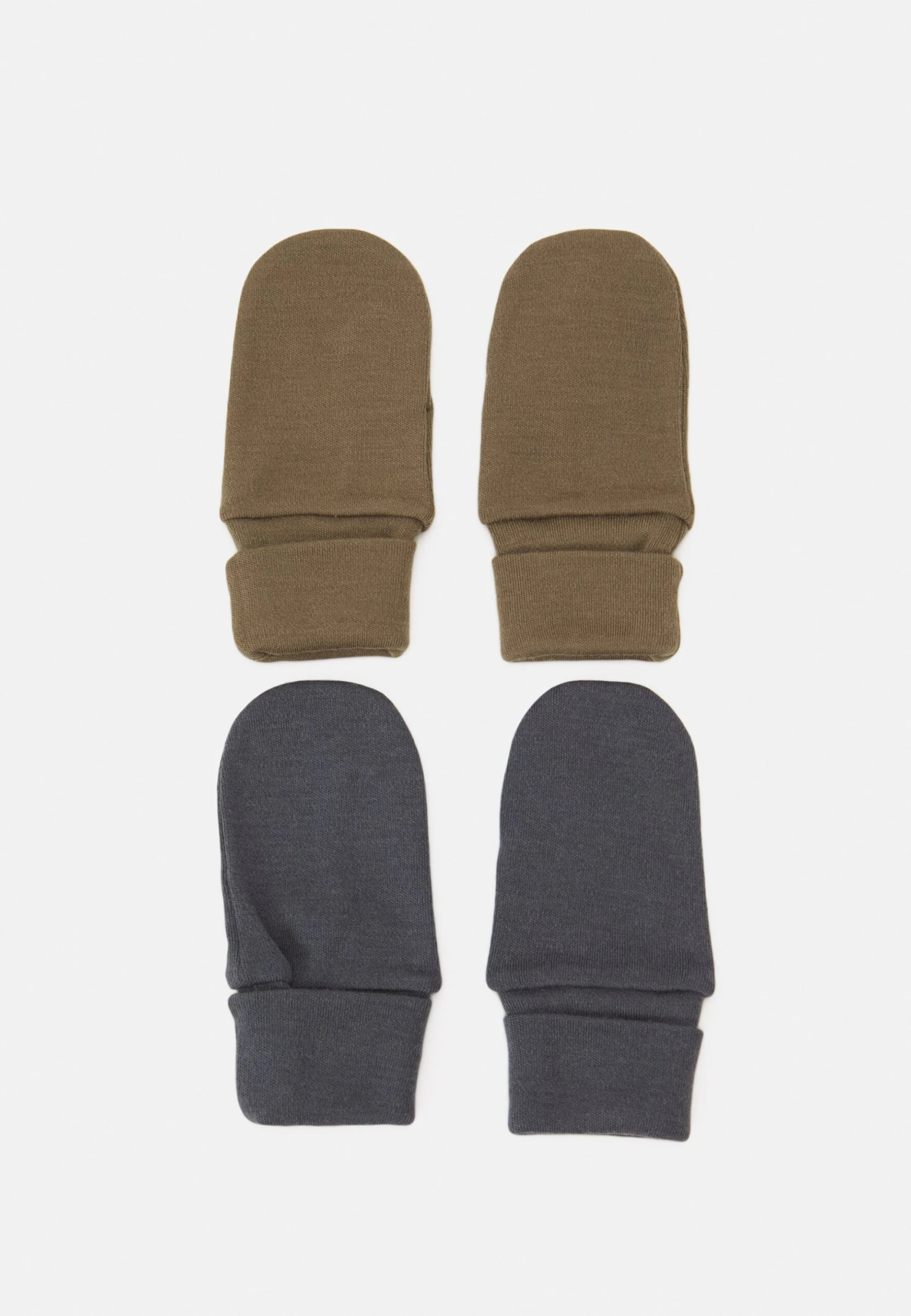 NAME IT Nmmwillit 2 Pack Mittens Unisex - Wanten - Stone Gray/Turbulence 3 NAME IT Nmmwillit 2 Pack Mittens Unisex - Wanten - Stone Gray/Turbulence