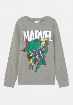 NAME IT Nkmnoise Marvel - Sweater - Grey Melange