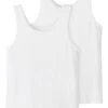 NAME IT Nkfuu Tank Top 2 Pack - Hemd - White -Name It bdf20679afae45f486382bcb5a8ba02f