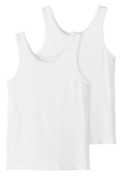 NAME IT Nkfuu Tank Top 2 Pack - Hemd - White