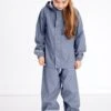 NAME IT Nkndry Rain Unisex Set - Regenjas - Heather