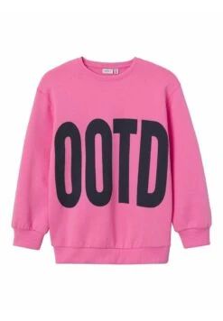NAME IT Print - Sweater - Pink Cosmos