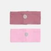 NAME IT Nknmaxi Headband 2 Pack Unisex - Oorwarmers - Wistful Mauve/Bonbon