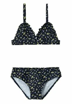 NAME IT Print Triangel - Bikini - Dark Sapphire