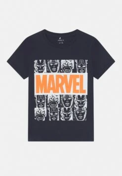 NAME IT Nkmmackin Marvel- T-Shirt Print - Dark Sapphire