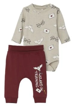 NAME IT Nbnoll Harrypotter Set Wab - Pyjama - Peyote Melange