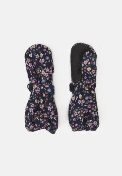 NAME IT Nmfalfa Mitten Liberty Flower - Wanten - Dark Sapphire