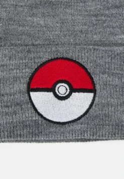 NAME IT Nkmskjalm Pokemon Hat Box Sky Unisex - Muts - Grey Melange -Name It e024f1a87d7a44cfa62532def2f2b0eb