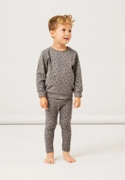 NAME IT Nmntekko Set Noos Unisex - Sweater - Grey