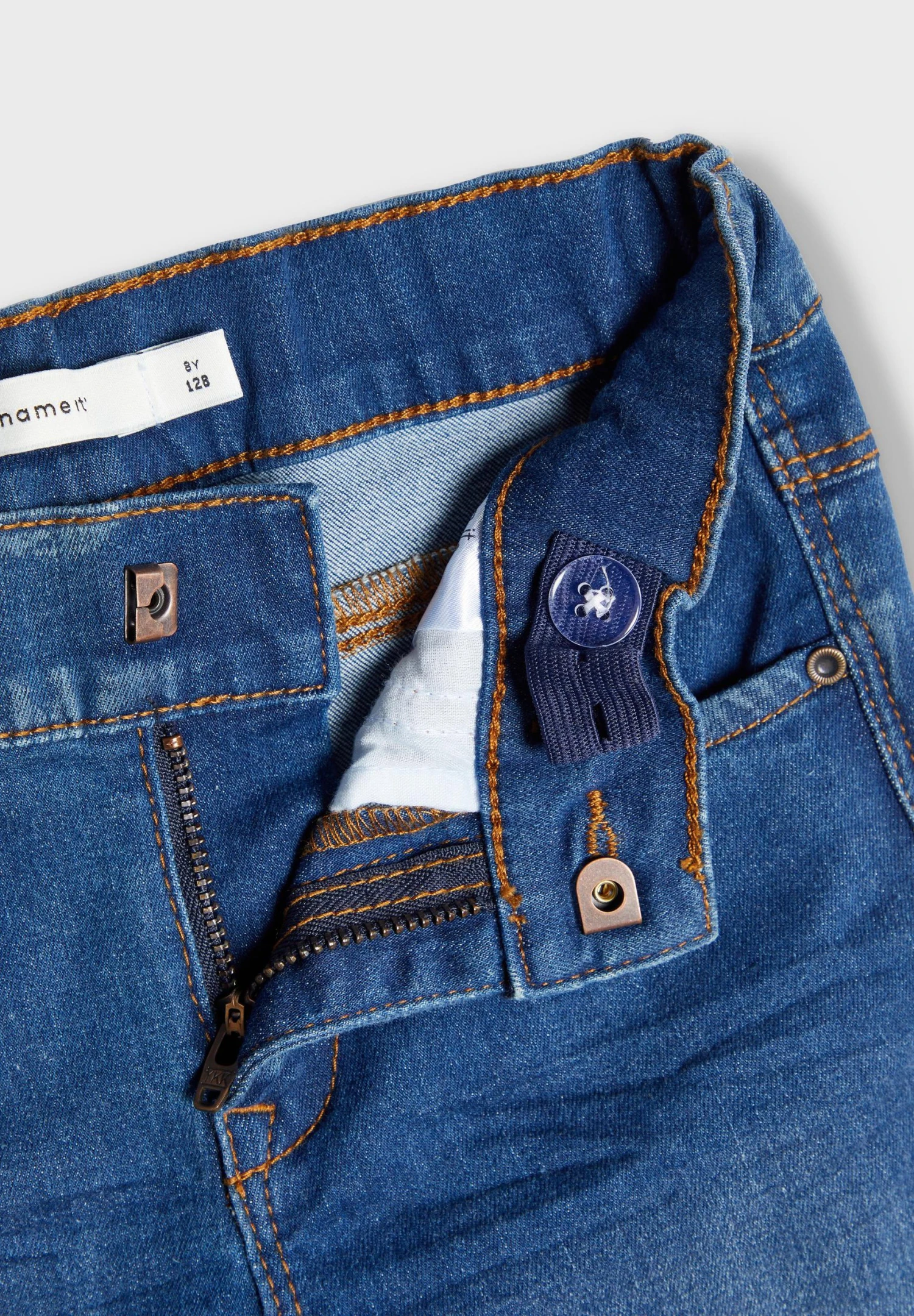 NAME IT Nkfpolly Pant Noos - Slim Fit Jeans - Medium Blue Denim 7 NAME IT Nkfpolly Pant Noos - Slim Fit Jeans - Medium Blue Denim - Afbeelding 5