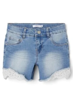 NAME IT Salli - Jeansshort - Medium Blue Denim -Name It e9409561e3a14888b64ad58545448e78