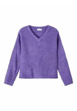 NAME IT V-Ausschnitt - Trui - Purple Corallites