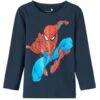 NAME IT Nmmoktav SpidermanMar - Longsleeve - Dark Sapphire -Name It ec92498f06674202837aef2fe553e1ca
