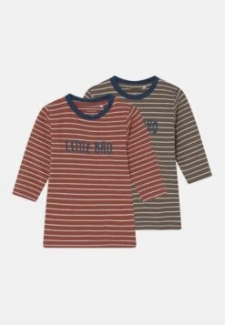 NAME IT Nbmtais 2 Pack Unisex - Longsleeve - Maple Syrup