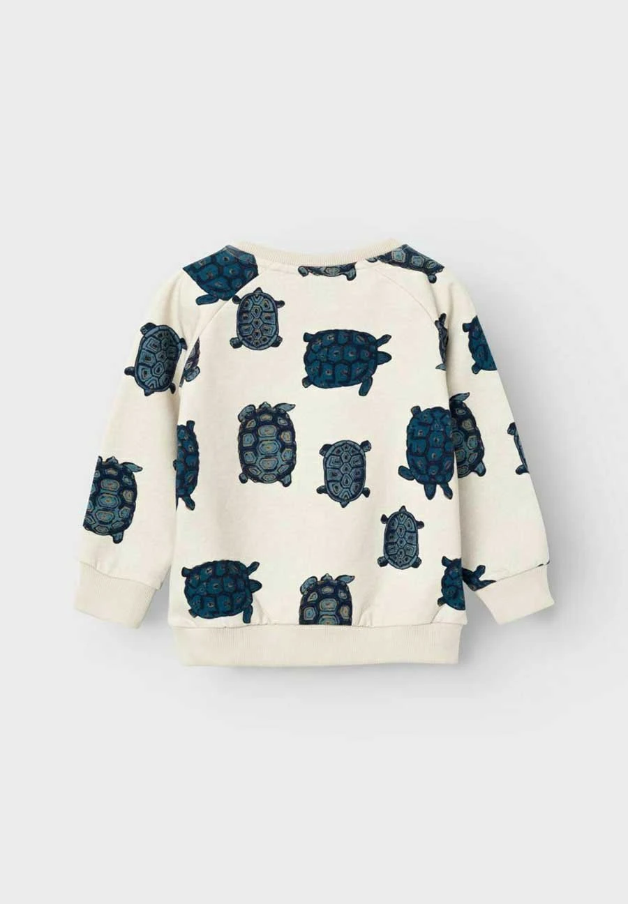 NAME IT Print - Sweater - Peyote Melange 4 NAME IT Print - Sweater - Peyote Melange - Afbeelding 2