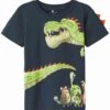 NAME IT Gigantosaurus - T-Shirt Print - Dark Sapphire