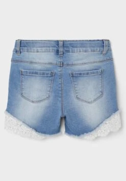 NAME IT Salli - Jeansshort - Medium Blue Denim -Name It fd470277d9e84174b76fd73329521e62