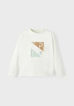 NAME IT Longsleeve - White Alyssum -Name It ff5fb2fa4d4b4610aa8761796cc4d470
